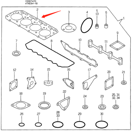 head-gasket-vv12940801330-for-kobelco-excavator-sd40sr-sk40sr-sk45sr-2
