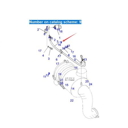 hose-08671-50090-0867150090-for-komatsu-excavator-pc2000-8-engine-6d140