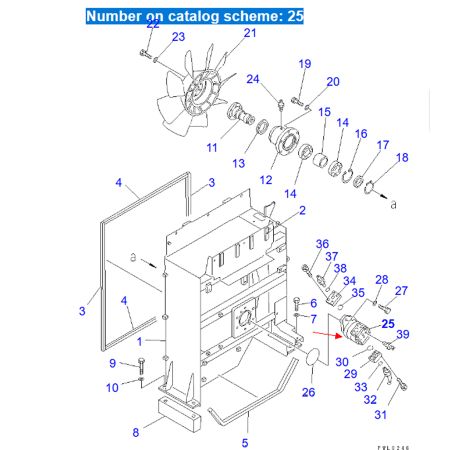 Hydraulic Gear Pump 705-21-26050 7052126050 for Komatsu Wheel Loader WA1200-3 WA900-3 WA900L-3