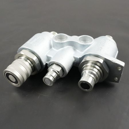 Hydraulic Block Quick Coupler Flat Face 6678076 for Bobcat 5600 5610 773 863 864 883 A220 A300 S130 S150 S160 S175