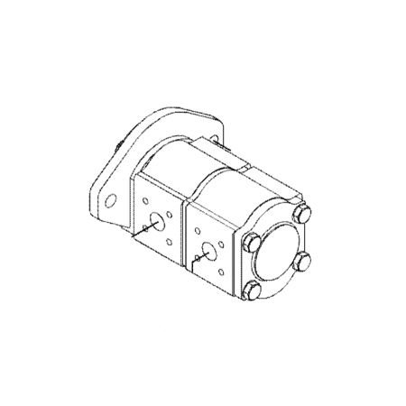 Hydraulic Gear Pump 372-5999 3725999 CA3725999 Caterpillar for Excavator 300.9D