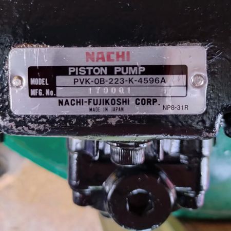 Hydraulic Main Pump 3F1055053 PVK-0B-223-K-4596A for Komatsu PC20R-8 Excavator