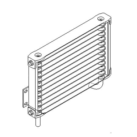 Refrigerador de óleo hidráulico 11MH-40030 para escavadeira Hyundai R35Z-7 R35Z-7A R35Z-9