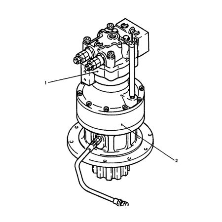 Hydraulic Swing Motor YN15V00002F4 for Kobelco Excavator SK160LC SK200-6 SK200SR SK200SRLC SK210LC ED190LC