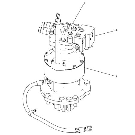 Hydraulic Swing Motor YN15V00002F4 for Kobelco Excavator SK160LC SK200-6 SK200SR SK200SRLC SK210LC ED190LC