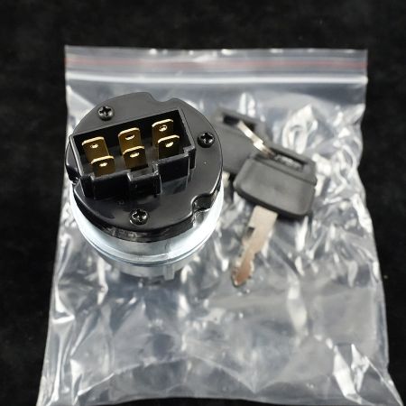 Buy Ignition Switch with 2 Keys YN50S00002F1 YN50S00026F1 for Kobelco Excavator SK295-8 SK295-9 SK300-6 SK330-6 SK350-8 SK350-9 SK485-8 SK485LC-9 SK850 from YEARNPARTS online store
