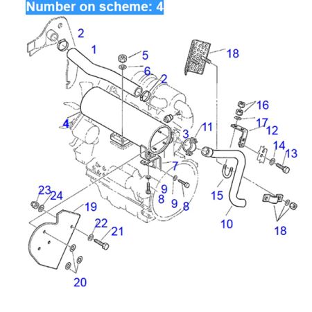 uffler Silencer 3F4503050 YMR001103 PZF3F4503050 20T01R030601 for Komatsu Excavator PC45-1
