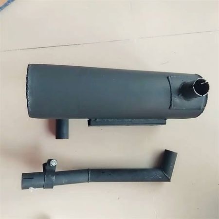 Buy Muffler Silencer RD411-42403 RD41142403 for Kubota Excavator KX121-3S KX121-3ST U45S U45ST from YEARNPARTS store