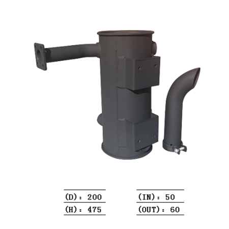 Muffler Silencer 452-4230 4524230 for Caterpillar Excavator CAT 306E 307E 307E2 Engine C2.6