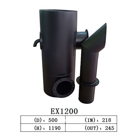 Muffler Silencer 4709476 for Hitachi Excavator EX1200-6