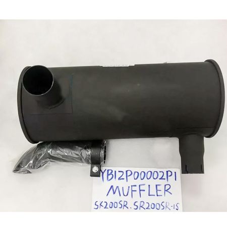 Muffler Silencer YB12P00002P1 for Kobelco Excavator SK200SR SK200SRLC
