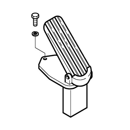 Valve à pédale 2420-9406A 2420-9406B pour Doosan Daewoo SOLAR 50W-III SOLAR 130W-III SOLAR 170W-III SOLAR 200W-III