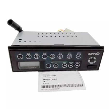 Radio Stereo YN54S00045P2 for Case Excavator CX31B CX36B CX55B CX55BMSR