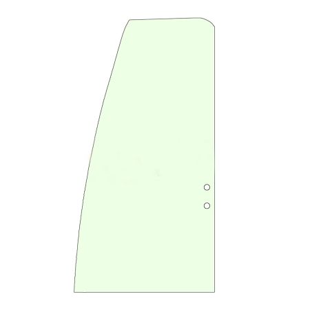Rear Upper Door Glass YN02C02036P1 for New Holland Excavator E160 E175B E215 E215B EH160 EH215