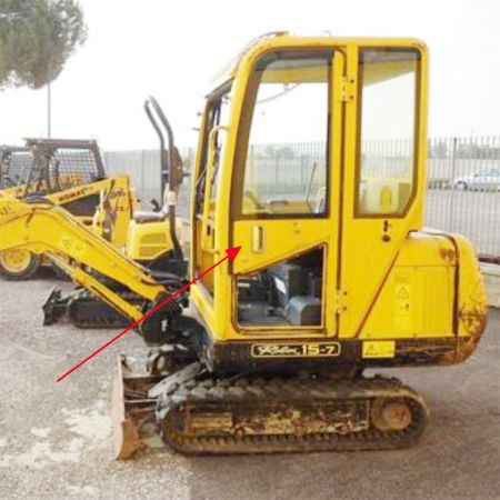 Side Door Assy XJDH-00912 for Hyundai Excavator R15-7 R16-7