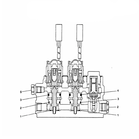 Solenoid Valve 19017-21700 S19017-21700 for Kobelco Excavator SK015 Misubishi Engine