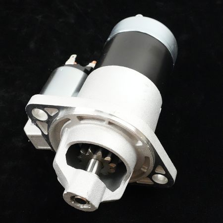 Starter Motor YNM129242-77050 for Hitachi ZX27U-2 ZX27U-3 ZX27U-3F ZX27UNA-2 ZX27UNA-3 Excavator with Yanmar 3TNV88 Engine