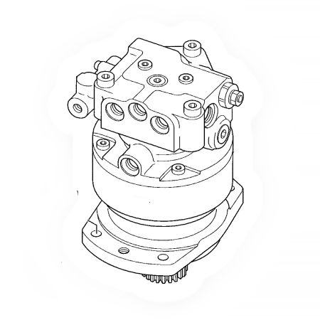 Swing Motor Assy 4331676 for Hitachi EX22-2 EX25-2 Excavator