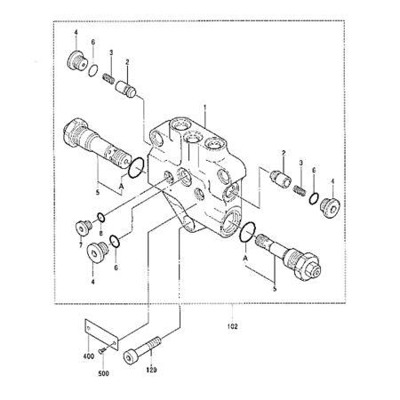 Swing Motor Assy 4331677 for Hitachi EX30-2 EX35-2 HX99B HX99B-2 Excavator