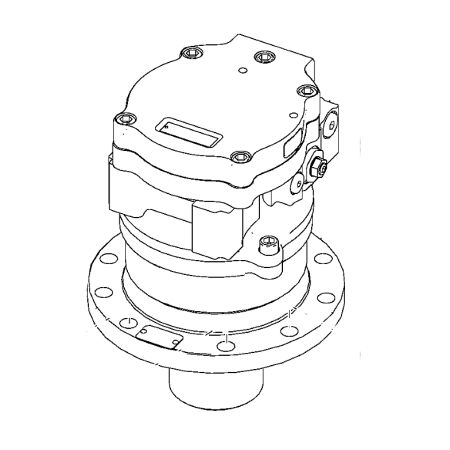John Deere 60D 60G 掘削機用スイングモーター Assy 9286567