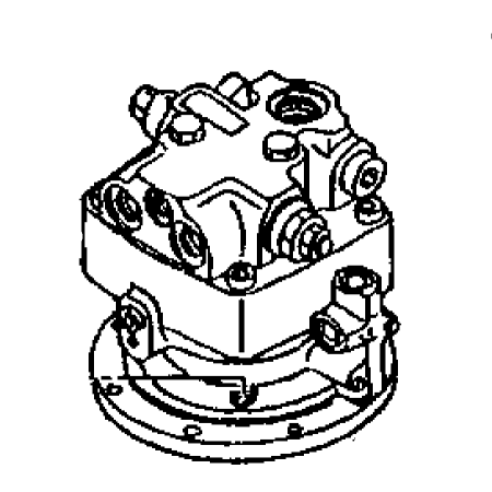 Swing Motor Head 4325475 for John Deere 190 Excavator