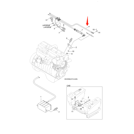 Throttle Cable 11N8-60190 11N860190 for Hyundai Excavator R140W7 R140LC-7 R210LC7 R210NLC7 R250LC7