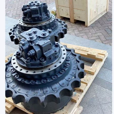 Conjunto do motor de viagem 208-27-00281 2082700281 X212092610 para escavadeira Komatsu PC400-7 PC400LC-7