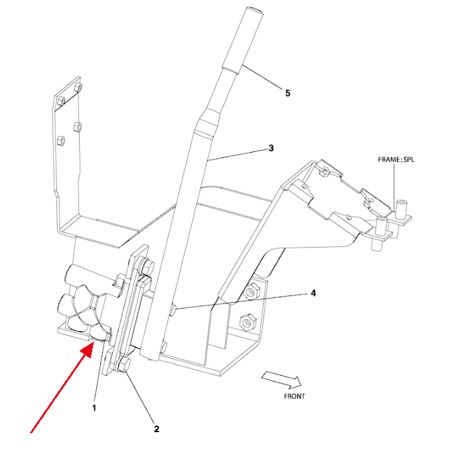 Válvula de controle remoto penda de viagem khj1928 para escavadeira case cx145c sr cx135sr cx225sr cx75c sr cx80c cx130c cx130d