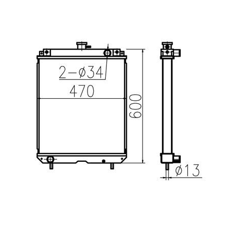 water-radiator-core-ass-y-244-6710-2446710-for-caterpillar-wheel-loader-cat-902b-2