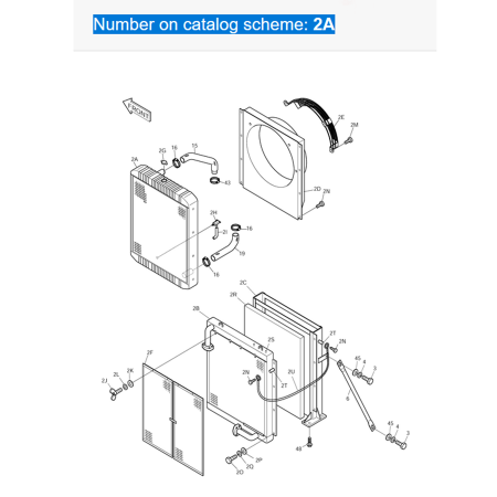water-tank-radiator-ass-y-13c-300001-13c300001-for-doosan-excavator-solar-250lc-v-solar-290lc-v-solar-290ll