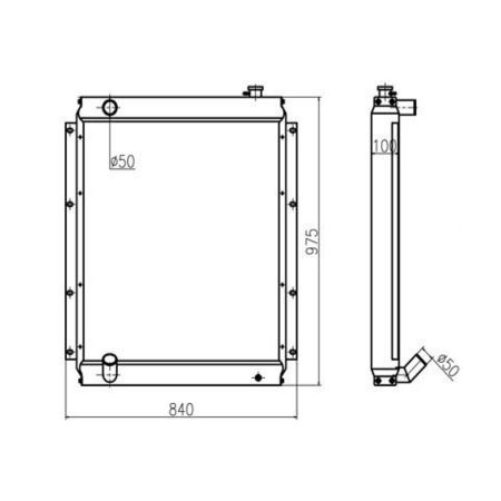 water-tank-radiator-ass-y-for-sany-excavator-sy215c-8