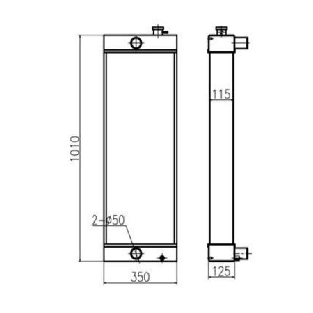 water-tank-radiator-ass-y-for-sany-excavator-sy215c-9-sy225c-9