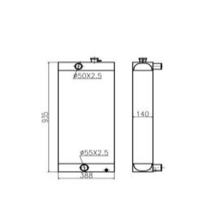 water-tank-radiator-ass-y-for-sany-excavator-sy235-9