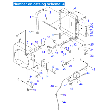 water-tank-radiator-core-ass-y-3fe-04-41110-3fe0441110-for-komatsu-fd100-8-fd115-8-fd120-8-fd135-8-fd150e-8-fd160e-8