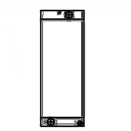 Water Tank Radiator 30/26150 for JCB Excavator 411 416 412S