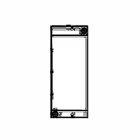 Water Tank Radiator 30/926160 30/926332 for JCB Excavator TLT 30D TLT 30D 4WD TLT 25D TLT 20D