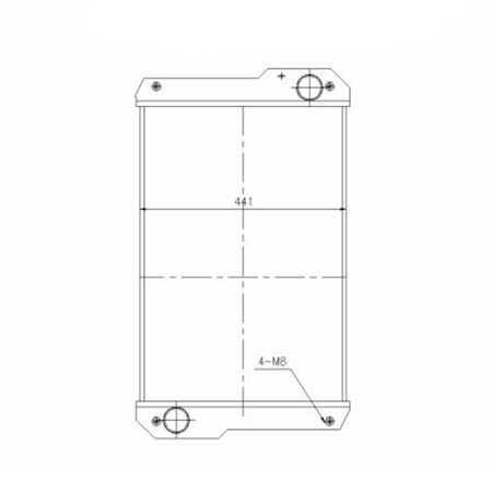 Buy Water Tank Radiator 3099105 309-9105 for Caterpillar Loader Cat 416E 420E 422E 428E 432E 434E 442E 444E from YEARNPARTS online store