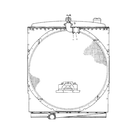 Water Tank Radiator 4N-6625 4N6625 for Caterpillar CAT Tractor D9H Pipelayer 594H