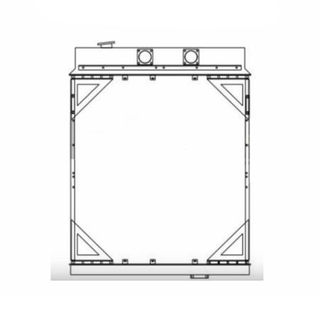 Water Tank Radiator 7W-2847 for Caterpillar Tractor Cat D9N
