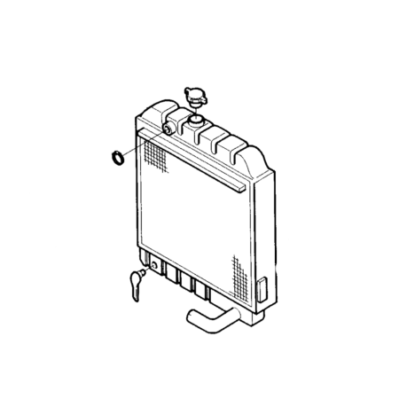 Water Tank Radiator ASS'Y 2202-9033G 22029033G for DoosanDaewoo Excavator SOLAR 280LC-III