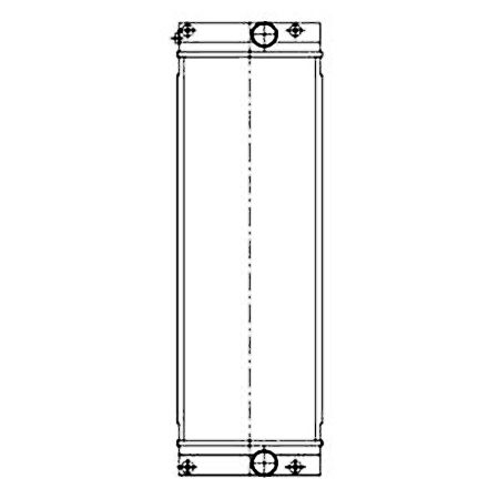 Water Tank Radiator Core VOE14636992 for Volvo Excavator EC250D