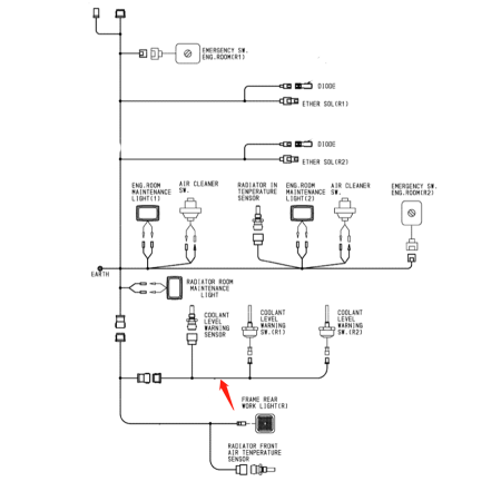 Wiring Harness 3115153 for Hitachi Excavator EX8000 EX8000-6