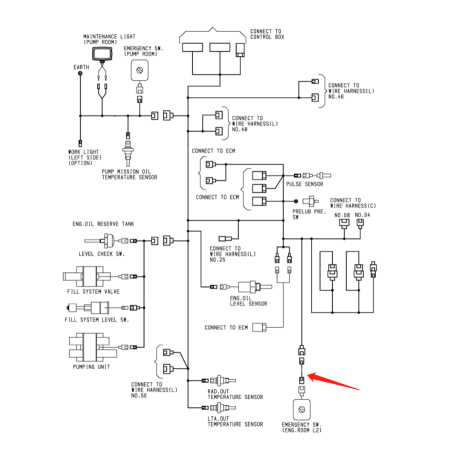 Wiring Harness 4685002 for Hitachi Excavator EX5500-6 EX5500E-6 EX5600-6BH EX5600-6LD