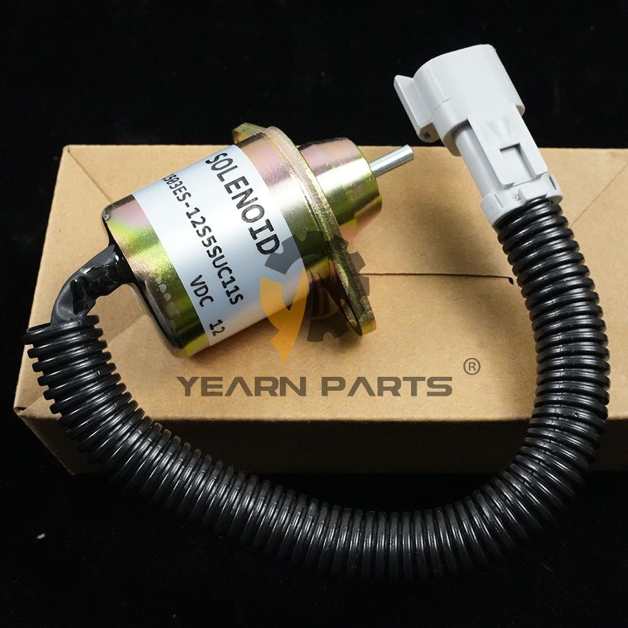 12V Stop Solenoid Valve 1503ES-12S5SUC11S SA-4564-12 SA-4817-12 41-4306 41-6383 For Yanmar Engine