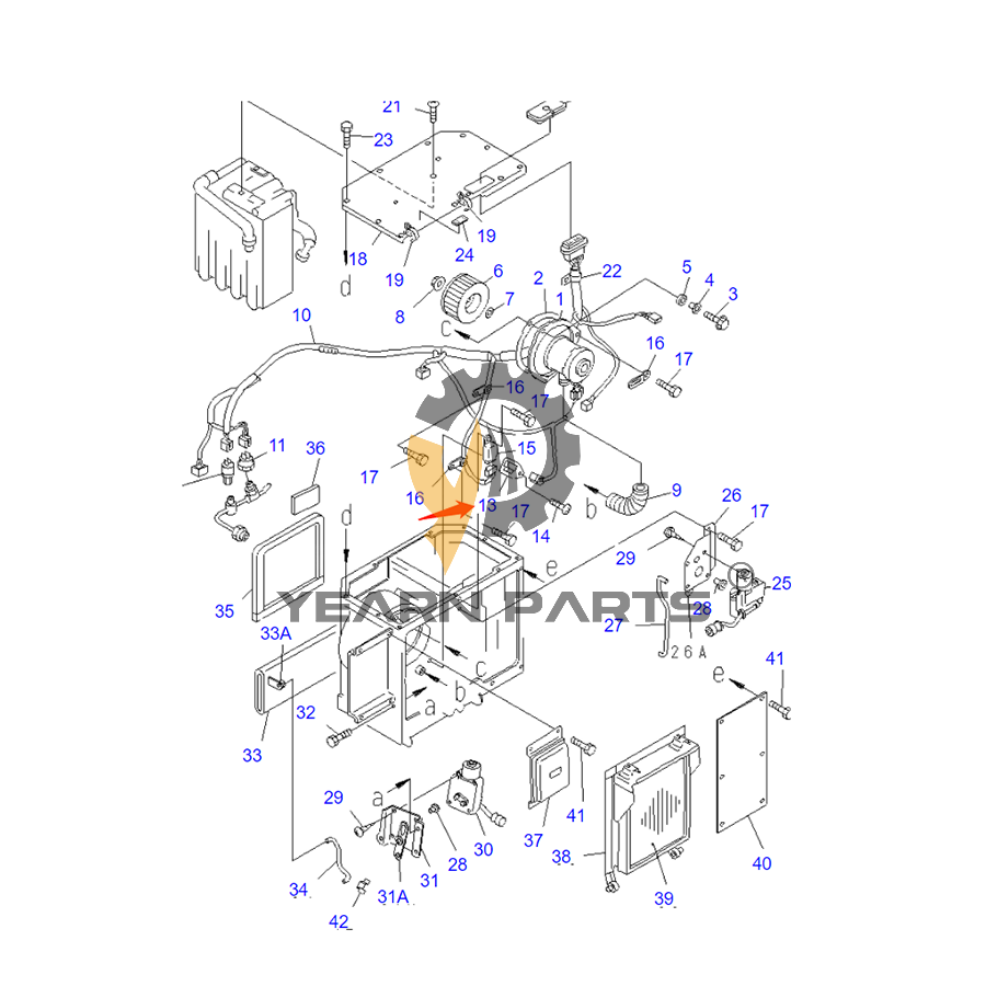 130 A/C Resistor for Bobcat Excavator 130