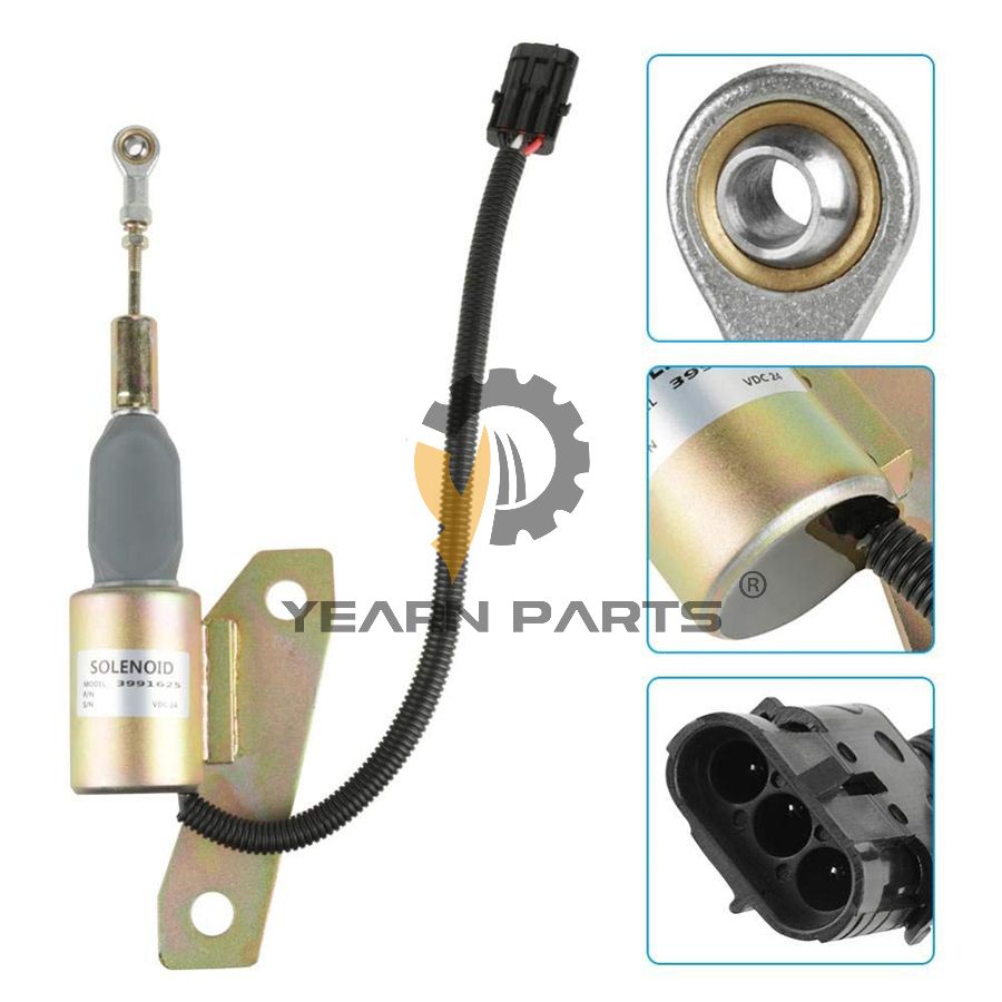 24v-solenoid-fuel-pump-3991625-for-hyundai-excavator-r170w-3-r180lc-3-r200nlc-3-r200w-2-r200w-3-r210lc-3