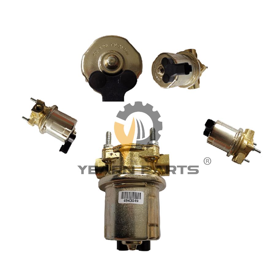 24V Engine Fuel Transfer Pump 4943049 for Cummins Engine QSB5.9 QSB4.5 ISB6.7 QSB 6B 5.9L