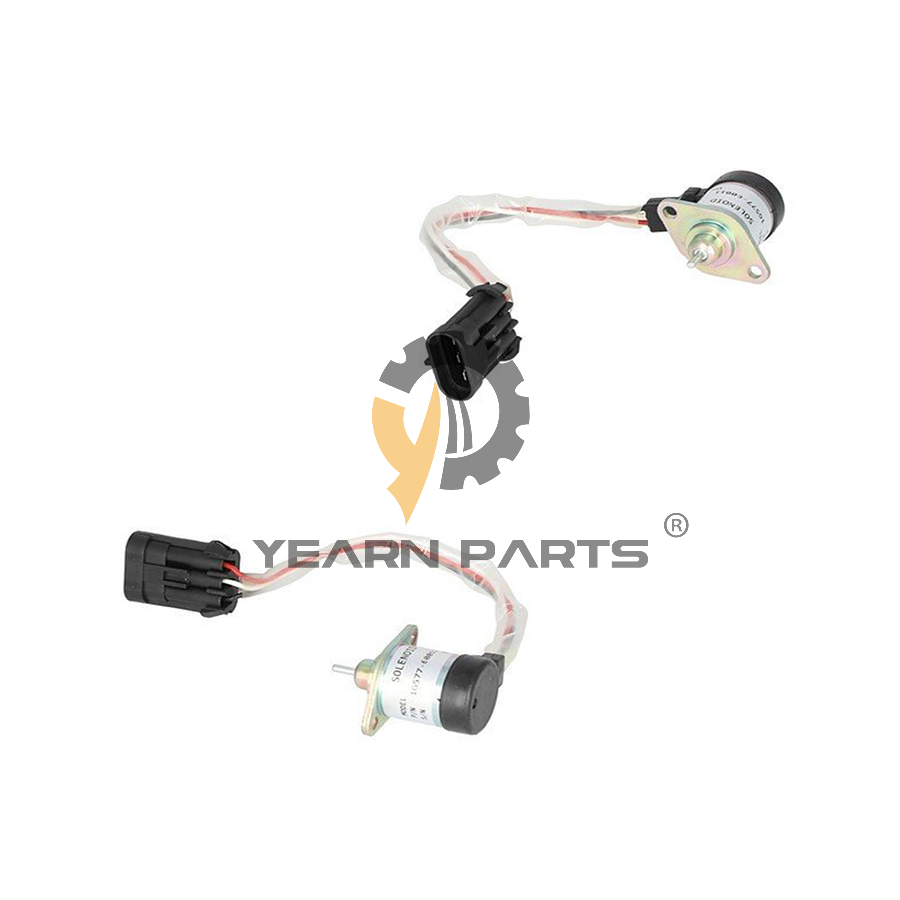 3-Pin Connector Stop Solenoid 6689034 for Bobcat S330 S750 S770 S850 T250 T300 T320 T750 T770 T870