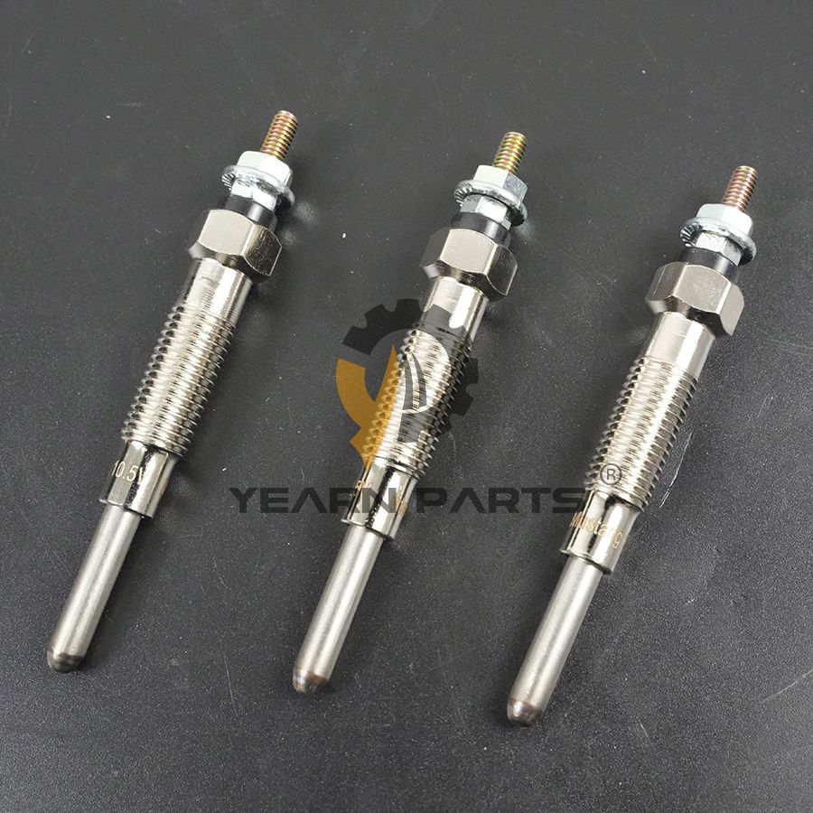 3PCS Glow Plug 199-2356 for Caterpillar CAT Excavator 303 302.5C 303.5D