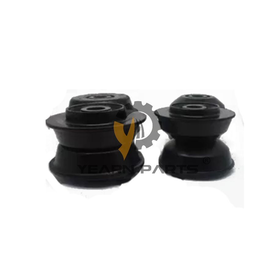 4 PCS Engine Mounting Rubber Cushion 4633972 4655723 for John Deere Excavator 670GLC 870GLC